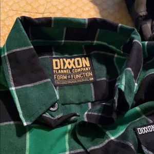 Green & Black Dixxon Flannel Company size XL